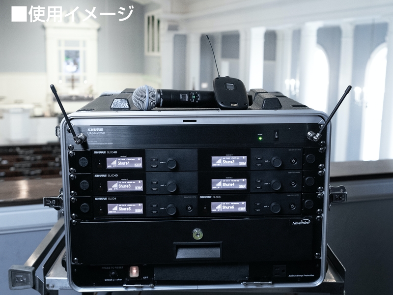 SHURE ( シュア ) SLXD24/B58 【SLXD24J/B58-JB】 ◇ BETA58A ハンドヘルド型送信機付属ワイヤレスシステム  B帯モデル 送料無料! | ワタナベ楽器店 ONLINE SHOP