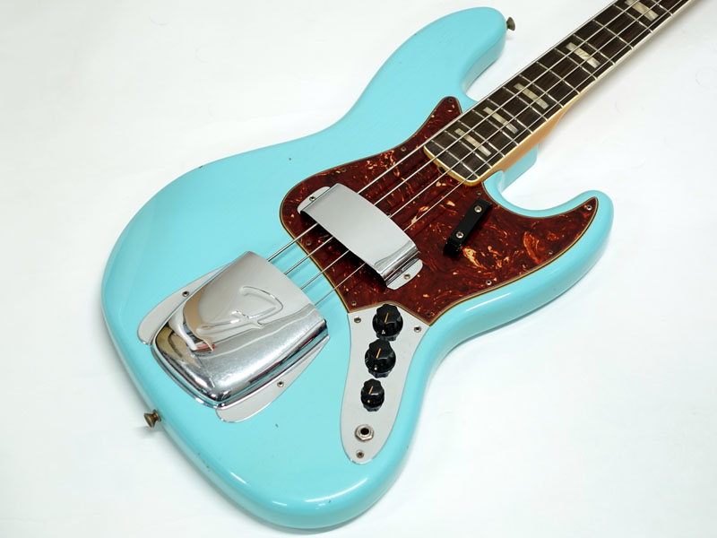 Fender Custom Shop 1966 Jazz Bass JourneymanRelic Aged Daphne Blue