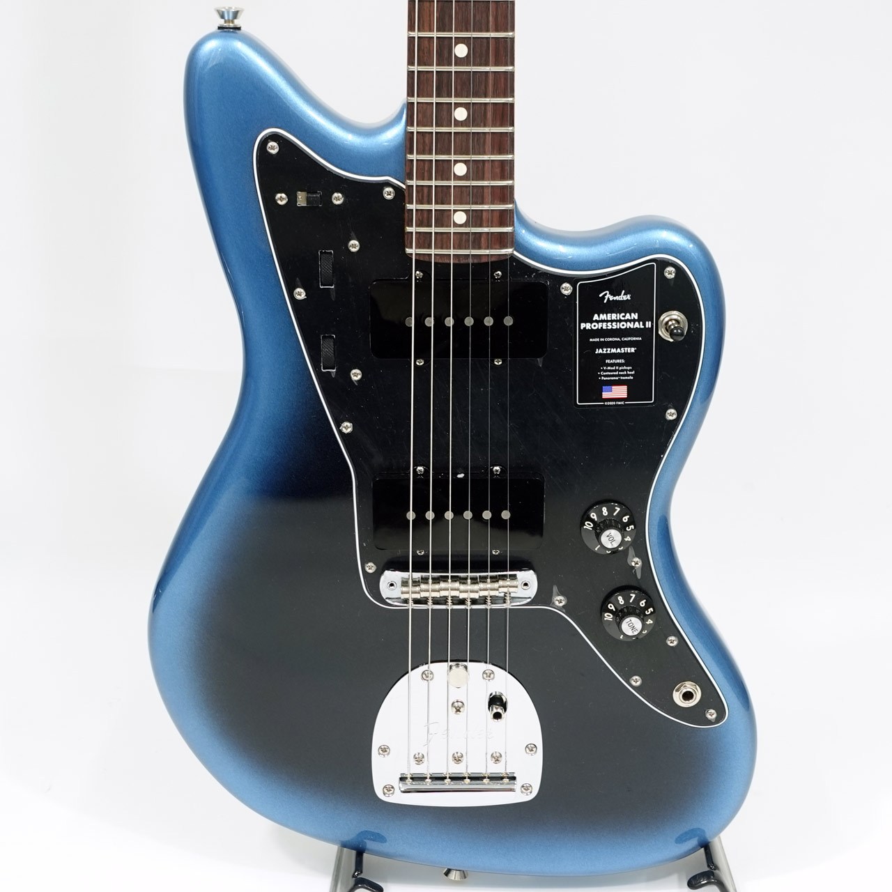 Fender American professional Ⅱ ジャズマスmod品 Fender USA American Professional II Jazzmaster (Miami Blue