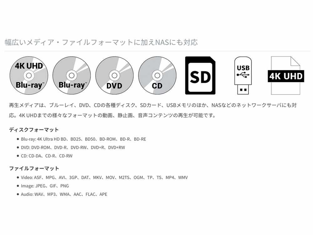 TASCAM BD-MP4K 4K UHD ブルーレイ Blu-ray  マルチメディアプレイヤー　業務用 