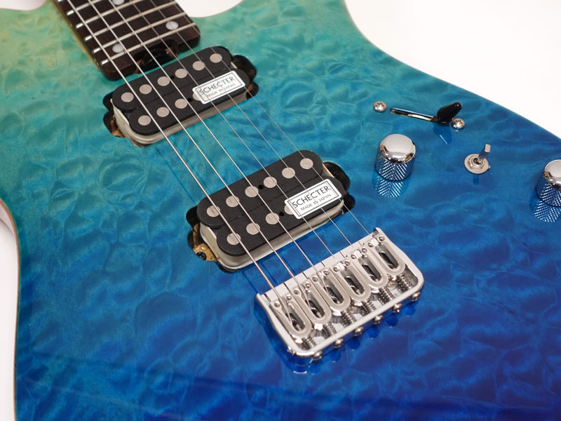 SCHECTER KR-24-2H-FXD (See-thru Black/R) ｜イケベ楽器店