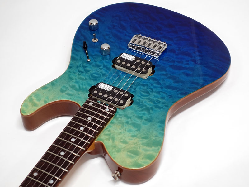 SCHECTER KR-24-2H-FXD (See-thru Black/R) ｜イケベ楽器店