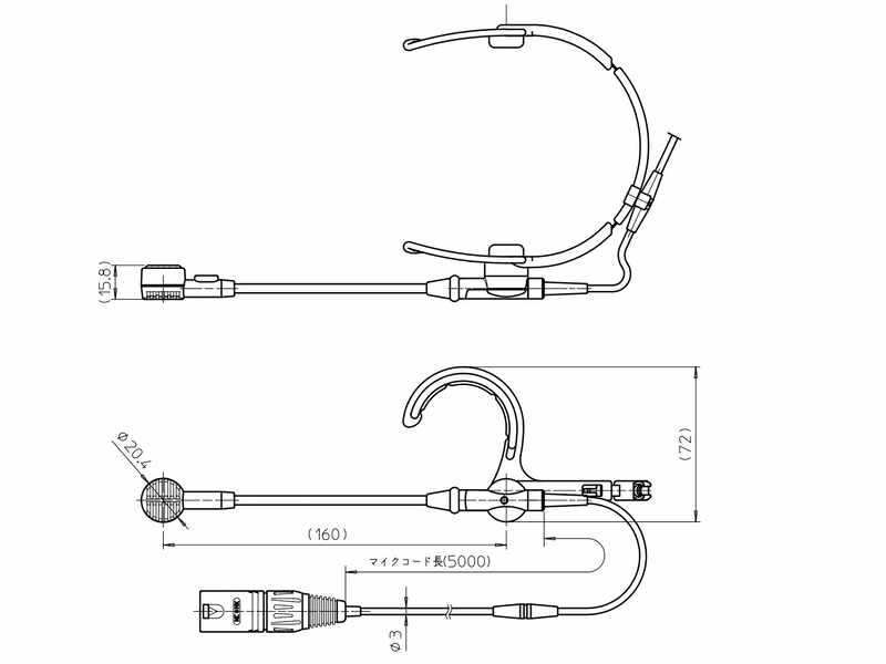 audio-technica ( オーディオテクニカ ) HYP-190H ◇ ヘッドウォーン