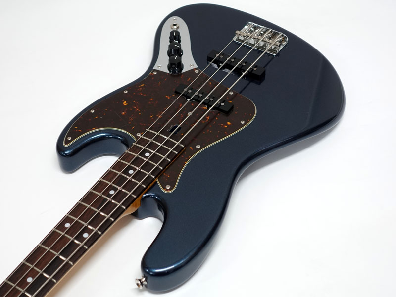 K.Nyui Custom Guitars KNJB Bird's eye Maple Neck / Mercedes Blue