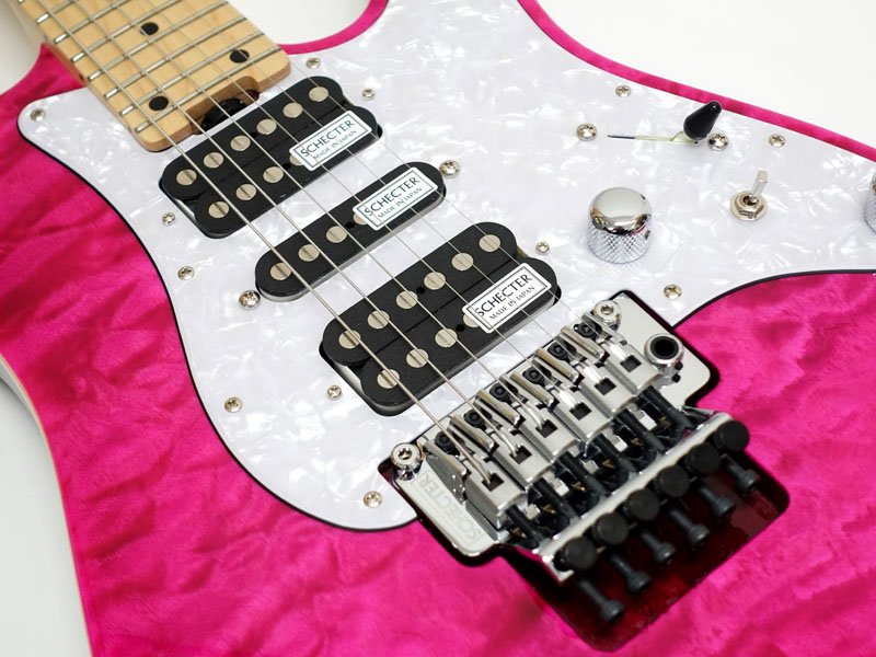 SCHECTER シェクター SD-2-24-AL PINK / M 日本製 エレキギター 送料