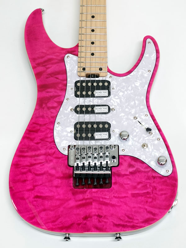 SCHECTER シェクター SD-2-24-AL PINK / M 日本製 エレキギター 送料