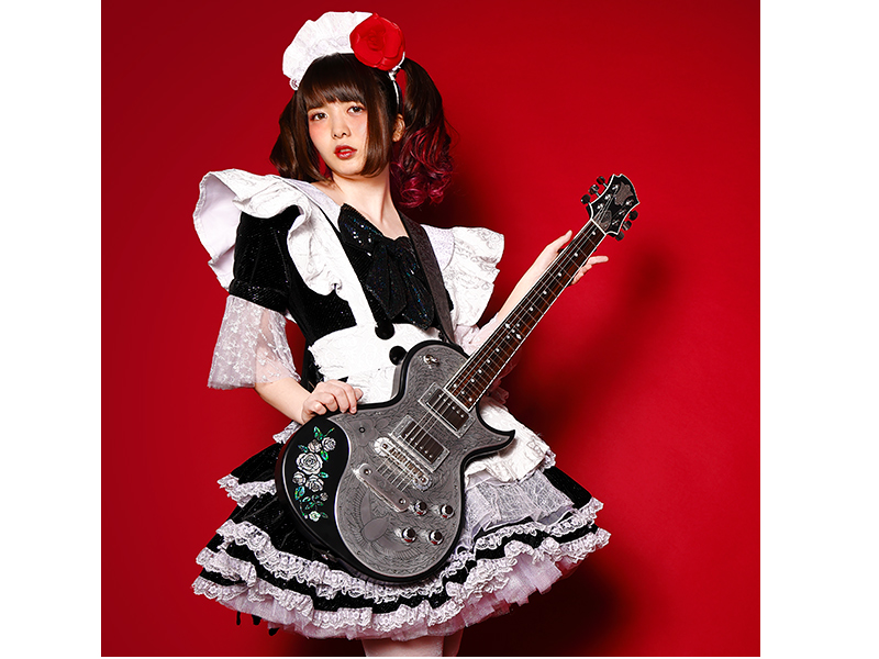 Zemaitis A24-MF-FP 小鳩ミク BAND-MAID ゼマイティス ZEMAITIS A24MF-FP Flappy Pigeon【 小鳩ミク シグネイチャー