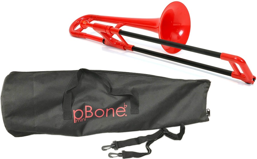 PINSTRUMENTS PBONE2R ミニ トロンボーン レッド P-BONE mini アルトトロンボーン プラスチック E♭ 管楽器 ALTO  TROMBONE red Pボーン 北海道 沖縄 離島不可 送料無料! ワタナベ楽器店 ONLINE SHOP