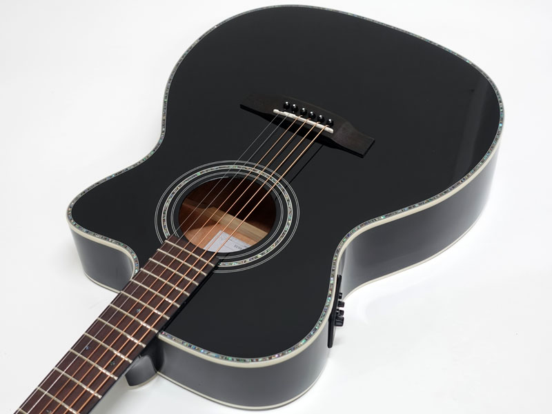 Stafford SF-5C BLK【アコースティックギター エレアコ 】 送料無料 