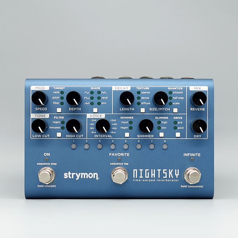 STRYMON NIGHTSKY  ストライモン　高品質リバーブ  ♪