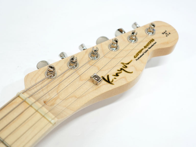 K.Nyui Custom Guitars KNTE Thinline Green 国産ギター シン