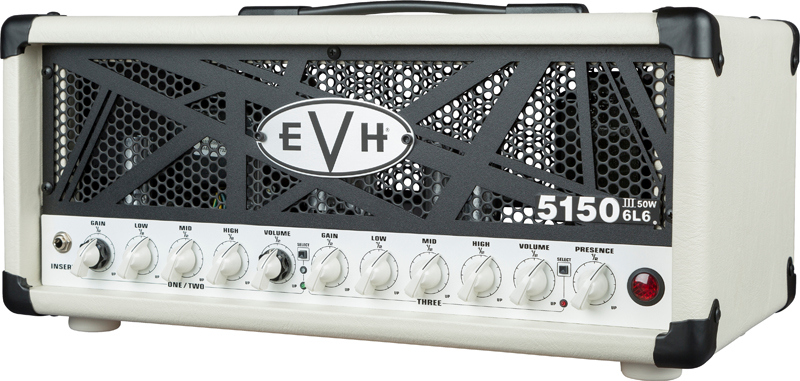 EVH ( イーブイエイチ ) 5150III 50W 6L6 Head Ivory【真空管 50W