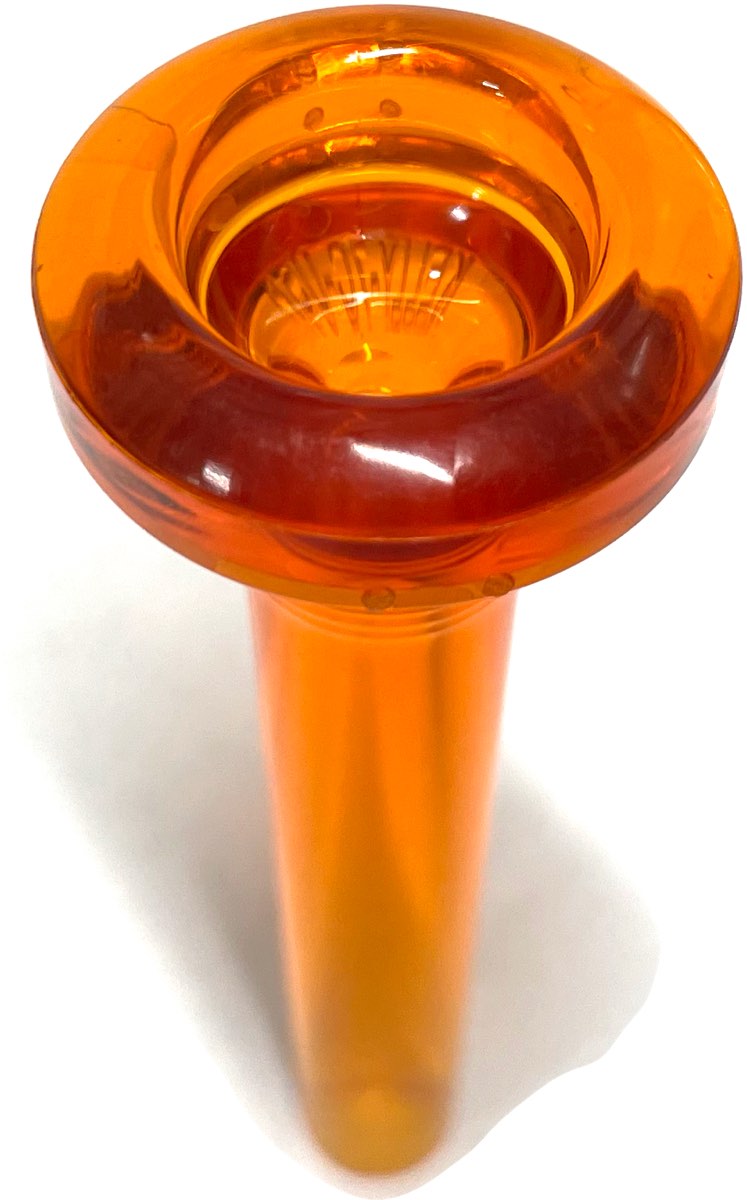 ケリー KELLY トランペットマウスピース 5C オレンジ プラスチック製 KELLY ケリー / 5C Crystal Orange トランペット用 マウスピース