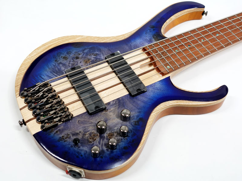 Ibanez アイバニーズ BTB846 / Cerulean Blue Burst Low Gloss