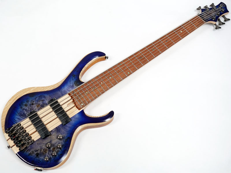 Ibanez Q547-BMM (Blue Chameleon Metallic Matte) 7弦ヘッド