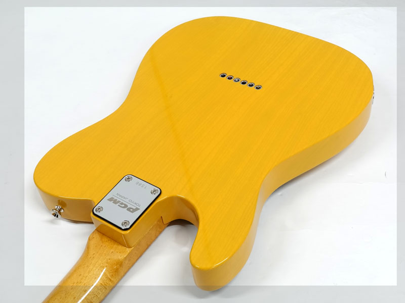 K.Nyuiエレキギター イエロー K.Nyuiエレキギター イエロー K.Nyui Custom Guitars KNTE