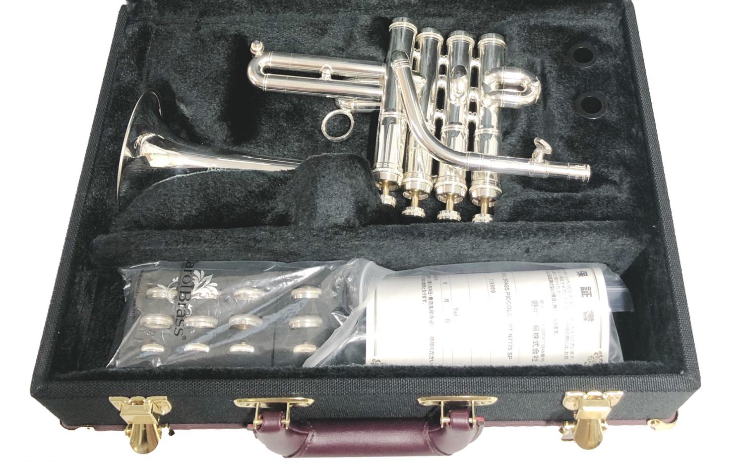 CarolBrass ( キャロルブラス ) N7775 SP ピッコロトランペット 銀 