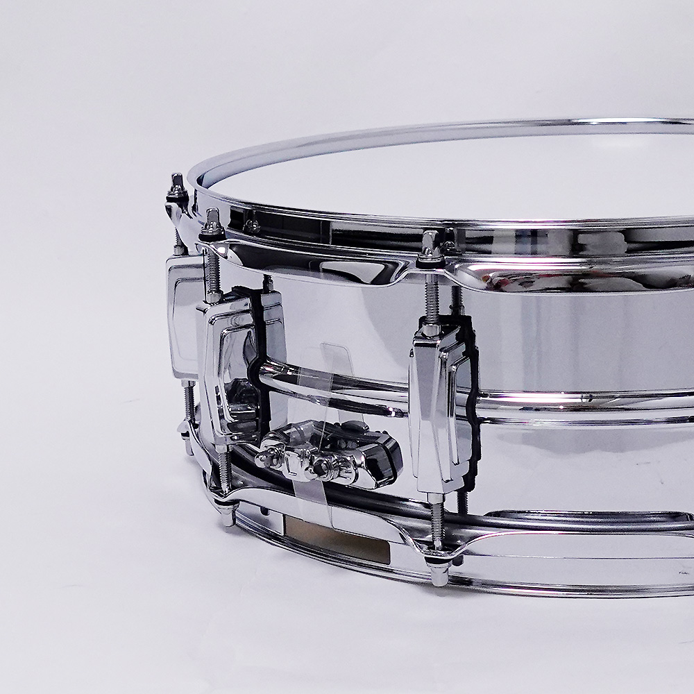 Amazon.com: Ludwig LM400 Smooth Chrome Plated Aluminum 5 x 14 Inches Snare  Drum with Imperial Lugs and Supra-Phonic Strainer : Musical Instruments