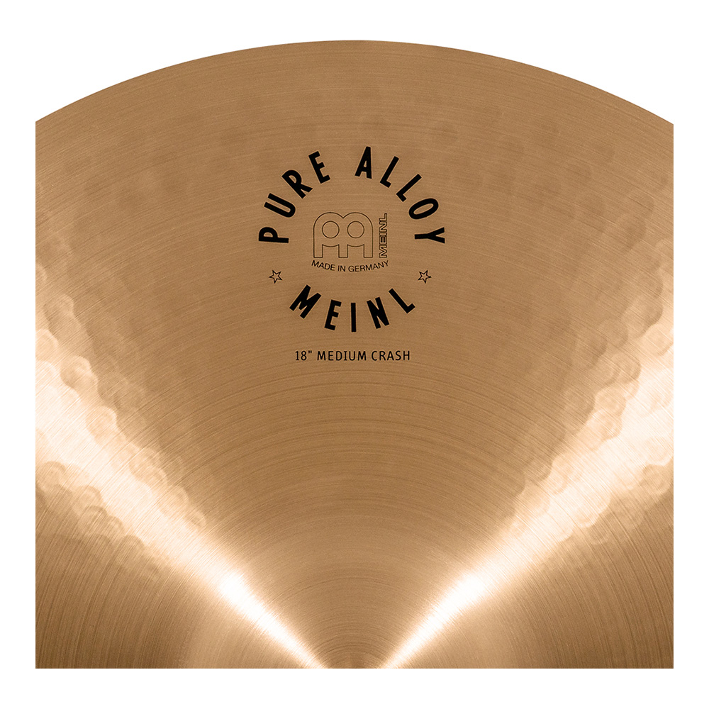 Meinl マイネル Pure Alloy Series クラッシュシンバル 18