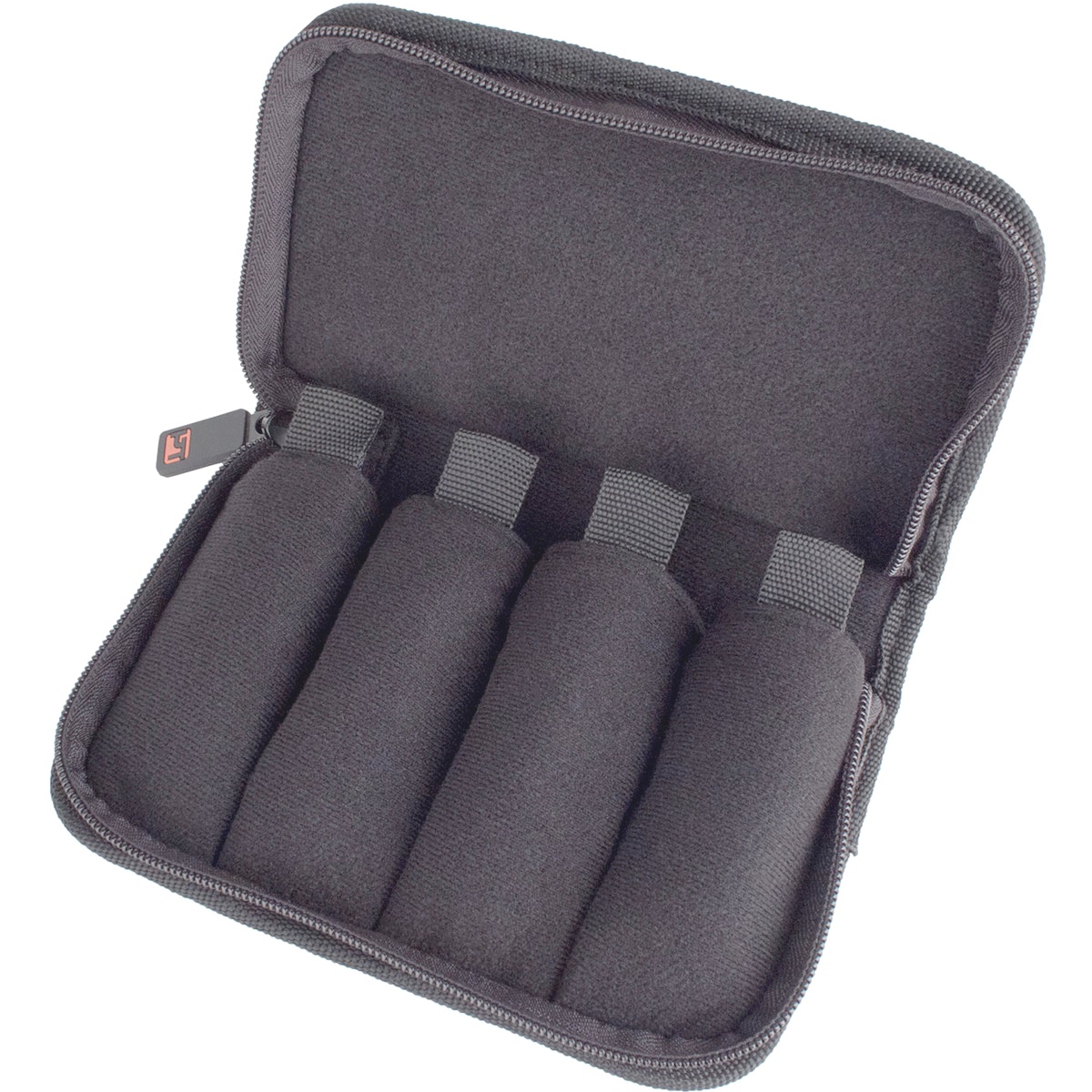 PROTEC プロテック A221ZIP トランペット マウスピースホルダー ブラック マウスピース 4本 ポーチ ケース trumpet  mouthpiece pouch black ワタナベ楽器店 ONLINE SHOP