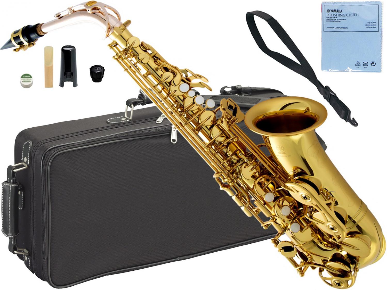 YAMAHA ( ヤマハ ) YAS-62NM 限定 アルトサックス AV1 ネック ピンクゴールド 管楽器 本体 ゴールド ラッカー E♭ alto  saxophone gold 北海道 沖縄 離島不可 送料無料! | ワタナベ楽器店 ONLINE SHOP