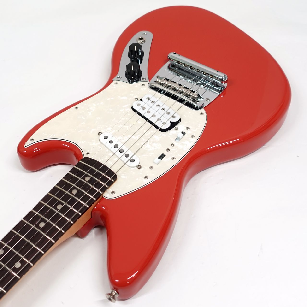 Fender フェンダー Kurt Cobain Jag-Stang Fiesta Red 【OUTLET