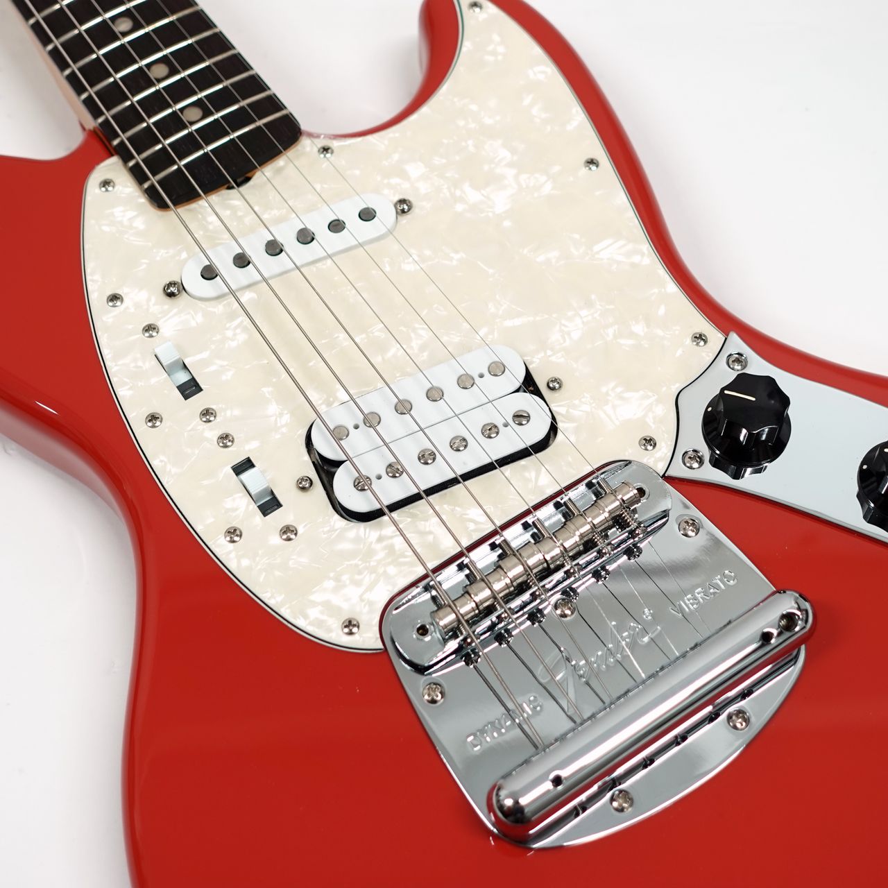 Fender フェンダー Kurt Cobain Jag-Stang Fiesta Red 【OUTLET