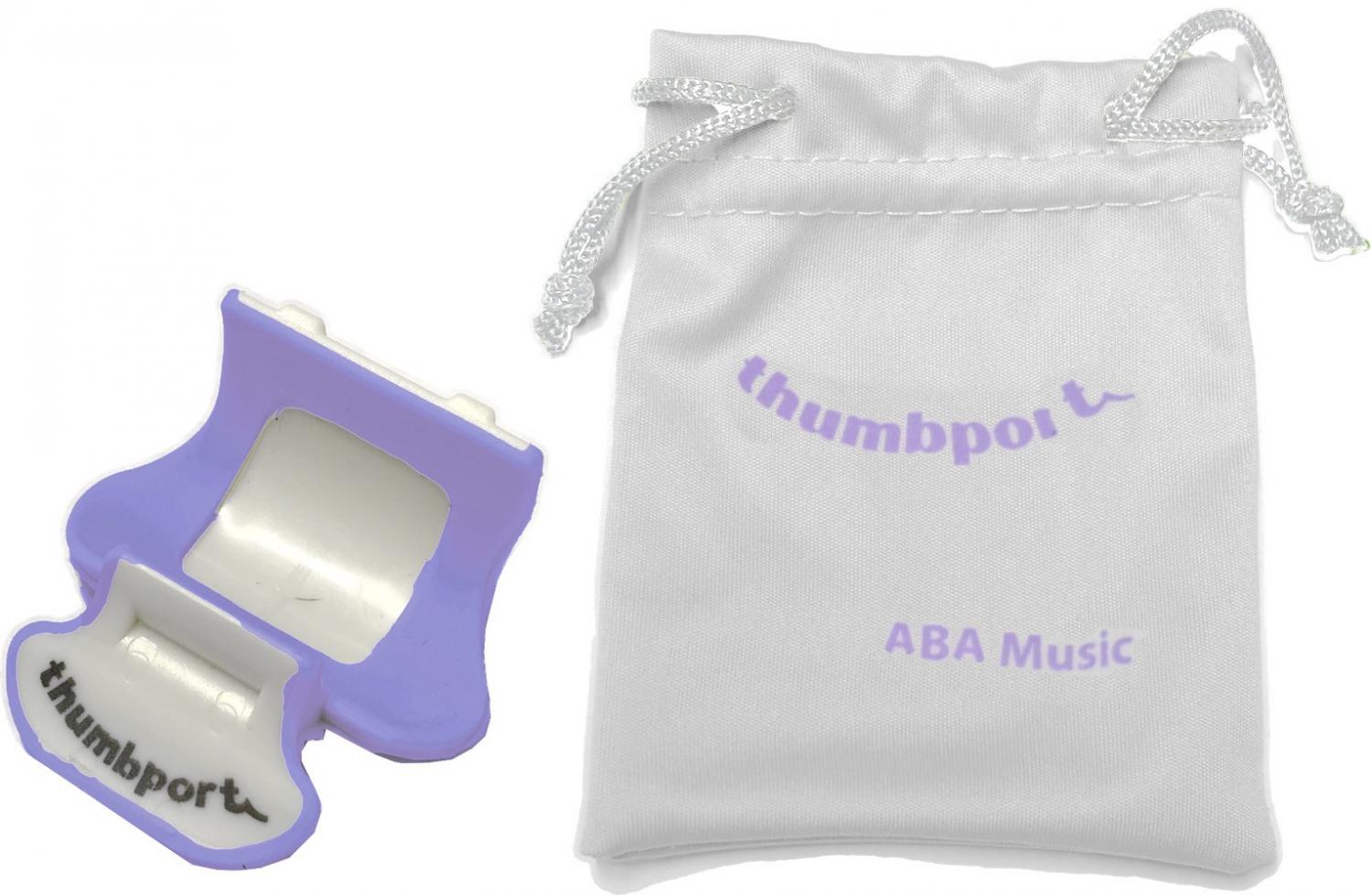 ソレクサ サムポート ラベンダー パープル フルート 右手親指安定 Solexa Thumbport flute Lavender | ワタナベ楽器店  ONLINE SHOP