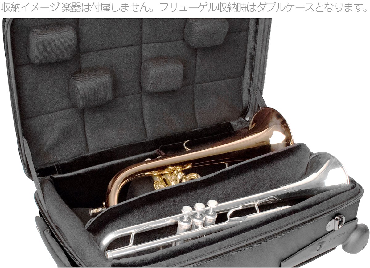 PROTEC プロテック BLT301T トランペット トリプルケース