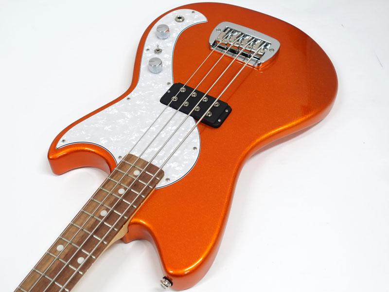 G&L Fullerton Deluxe Fallout Bass / Tangerine Metallic