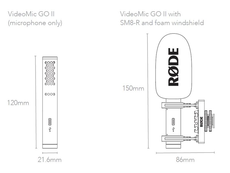 RODE ロード VideoMic GO II ◇ ビデオカメラ用マイク/ショット
