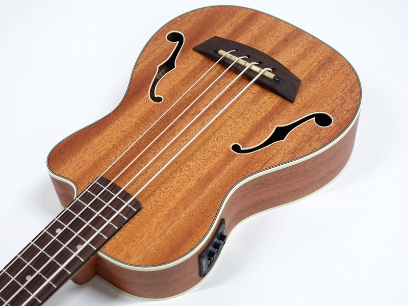 ウクレレベース KALA U-BASS Journeyman Black Journeyman Mahogany Acoustic-Electric U•BASS® with F