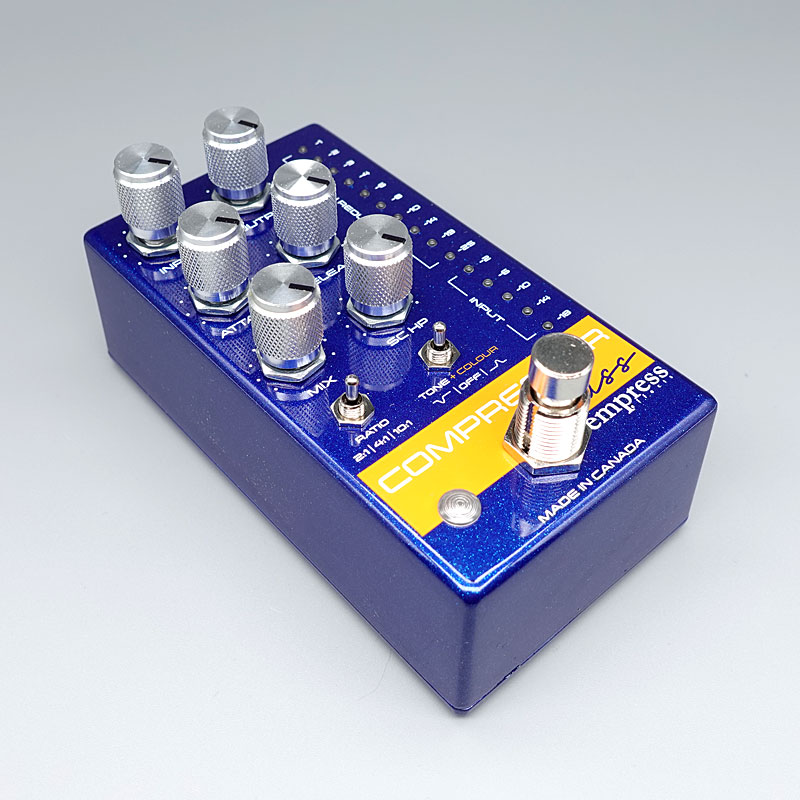 Empress Effects Bass Compressor Blue Sparkle【ベース