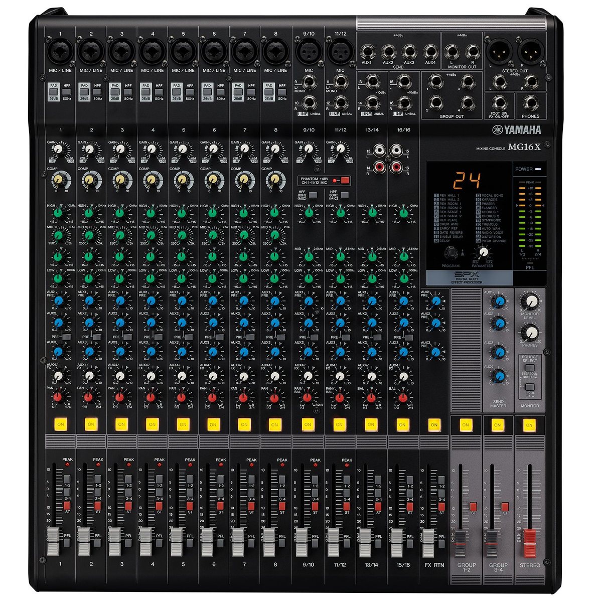 YAMAHA ヤマハ MG16X ◇ アナログミキサー エフェクト搭載 送料