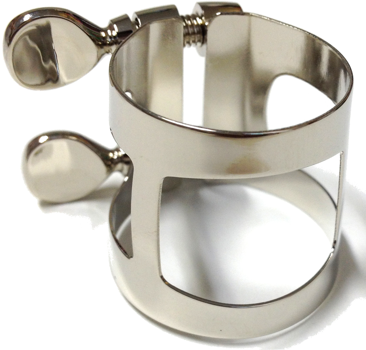 YAMAHA ヤマハ エスクラリネット リガチャー 銀メッキ シメガネ E