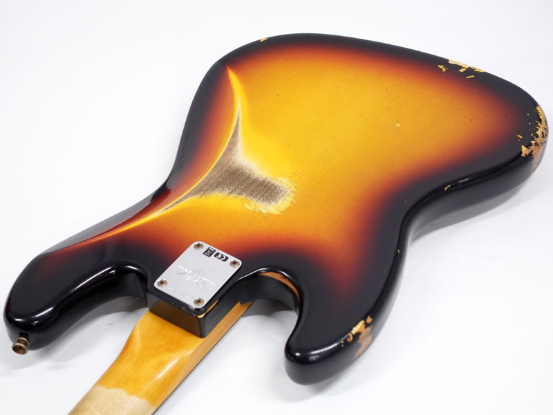Fender Custom Shop 1961 Jazz Bass Heavy Relic 3-Tone