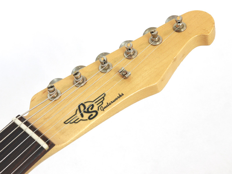 【最終値下げ】 RS Guitarworks Slab59Ⅱ RS Guitarworks SLAB 59II / TRANSLUCENT CREAM Heavy Aged