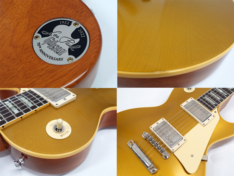 ギブソン 金色装飾の武具 Gibson Japan Limited 1957 Les Paul Goldtop Reissue VOS with