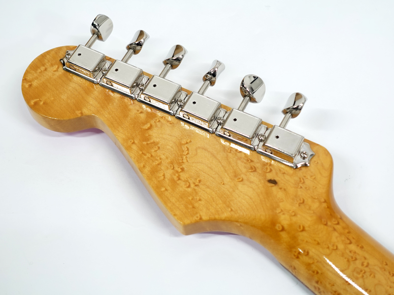 K.Nyui Custom Guitars KNST Bird's eye Maple Neck / Lavender