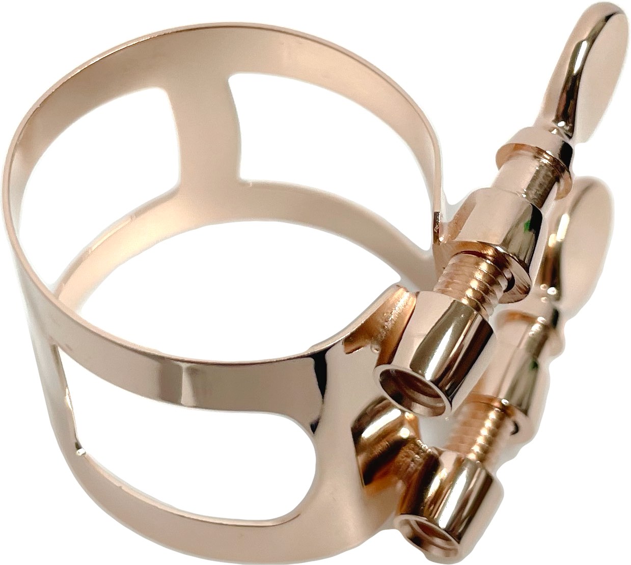 Bb CL Pink Gold Plated クラリネットリガチャー 希少】Bb CL Pink Gold Plated クラリネットリガチャー - メルカリ