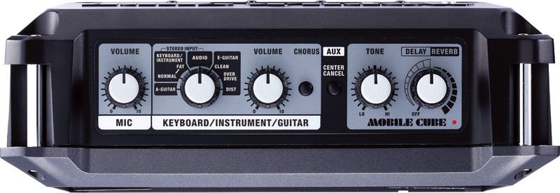 Roland モバイルキューブ(ステレオスピーカー) ローランド、単3電池駆動対応のモバイルスピーカー
