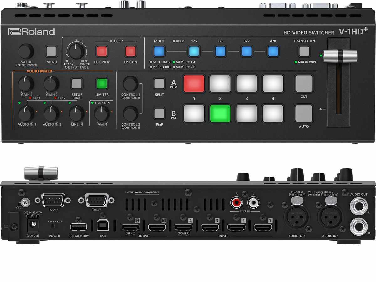 Roland ローランド V-1HD+ ( PLUS プラス )【1台限定B級品特価】即納 