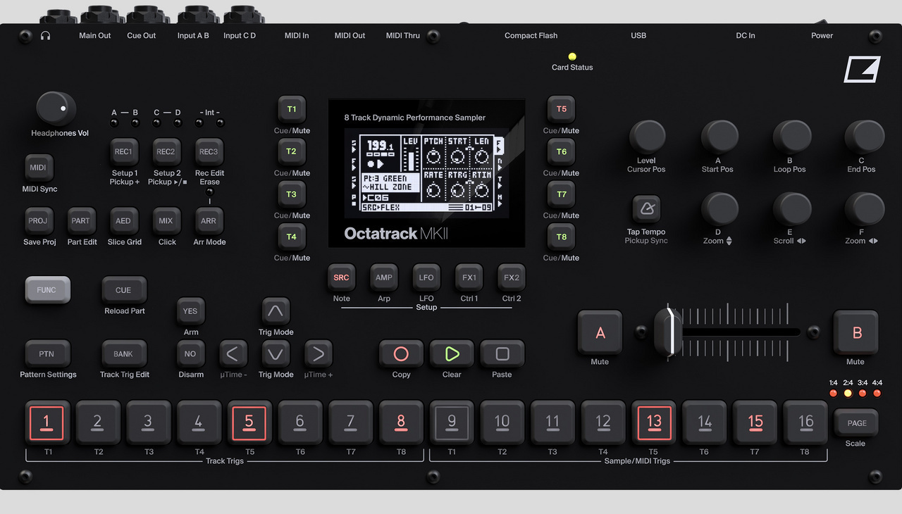 elektron Octatrack MKII (Black) ◇限定特価!即納可能です!【ローン