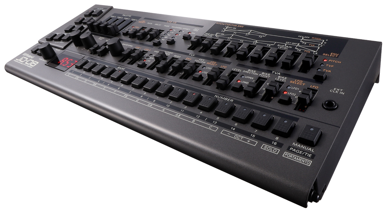 M*a様 Roland Boutique JD-08 + K-25M Roland Boutique JD-08 Synthesizer Module with K-25m Keyboard