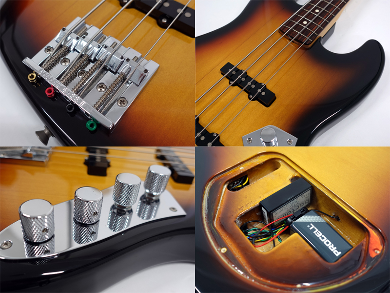 Fender Japan JB62 Active jazz bass アクティブ ベース