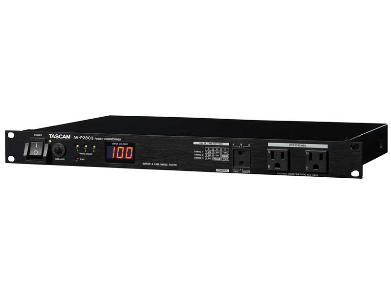 AV-P25RMKII | パワーディストリビューター | TASCAM (日本)