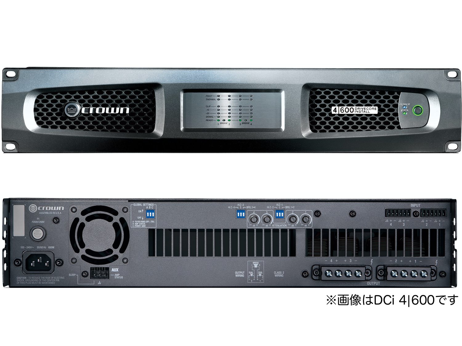 ＃AMCRON/アムクロン CTs3000 2chパワーアンプ 音出しOK アムクロン(AMCRON)|パワーアンプ|HARDOFFオフモール（オフモ