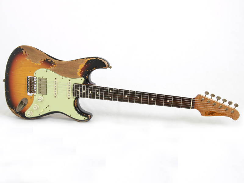 Xotic ( エキゾチック ) XSC-2 3-Tone Burst Super Heavy Aged #2743 Xotic ( エキゾチック ) XSC-2 3-Tone Burst Super Heavy Aged #2743