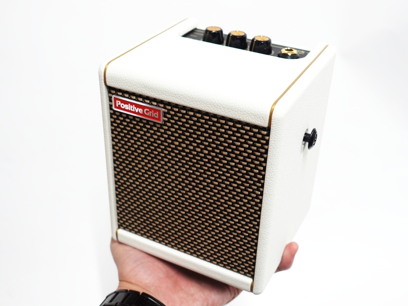 Positive Grid Spark MINI 白　小型ギターアンプ POSITIVE GRID ポジティブグリッド Spark MINI Pearl＋JW-03