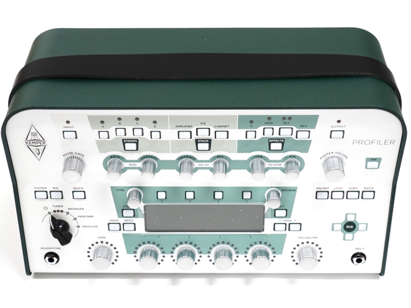 ギター Kemper Profiling Amplifier Head White Kemper Profiler Head - White - Huber Breese Music